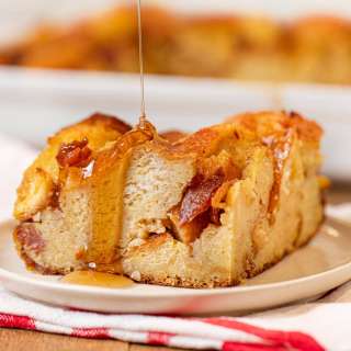 Maple Bacon French Toast Bake