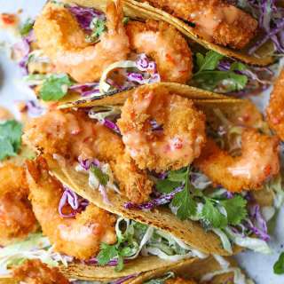 Bang Bang Shrimp Tacos