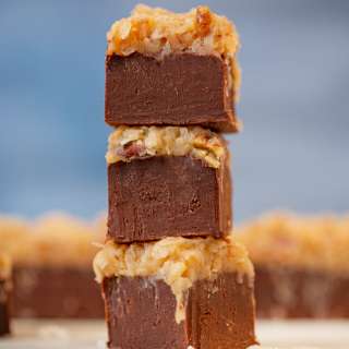 German Chocolate Fudge
