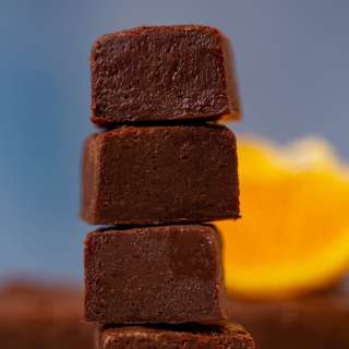 Dark Chocolate Orange Fudge