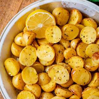 Greek Lemon Potatoes