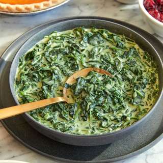 Easy Creamed Spinach