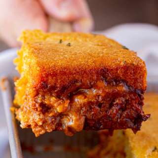 BBQ Chicken Cornbread Casserole