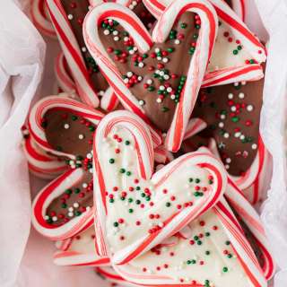 Chocolate Peppermint Hearts