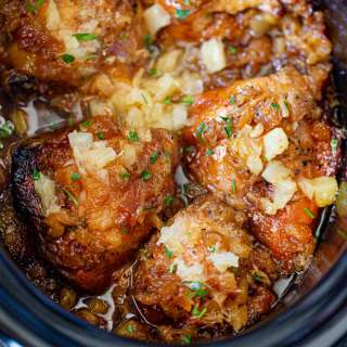 Slow Cooker Brown Sugar Pineapple Chicken