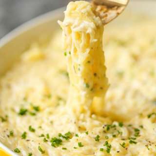 Four Cheese Garlic Spaghetti Squash