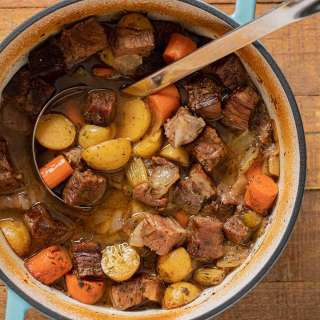 Pot Roast Soup (Leftover)