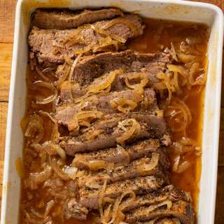 Beer and Onion Brisket