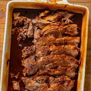 Oven BBQ Beef Brisket