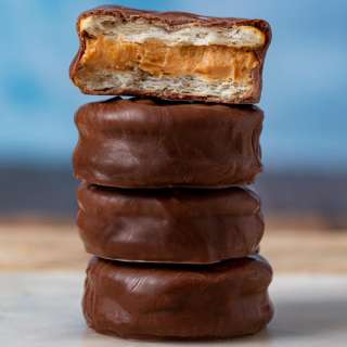 Chocolate Peanut Butter Sandwich Cookies