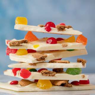 Gingerbread House Candy Bark