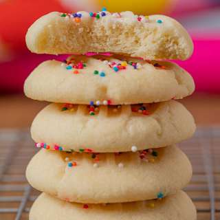 Whipped Shortbread Cookies