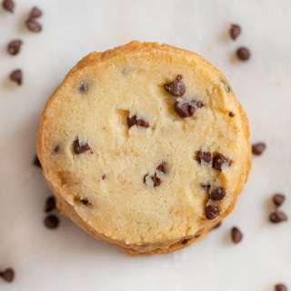 Chocolate Chip Shortbread Cookies