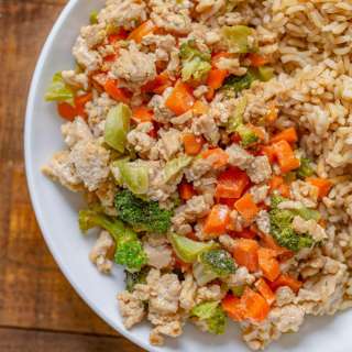 Ground Thai Peanut Chicken