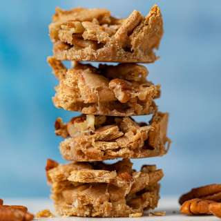Pecan Praline Toffee Bites