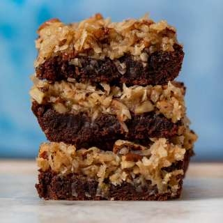 German Chocolate Brownies