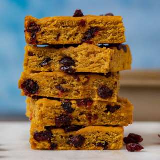 Pumpkin Cranberry Bars