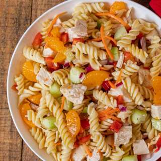 Mandarin Chicken Pasta Salad