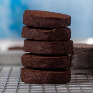 Chocolate Shortbread Cookies