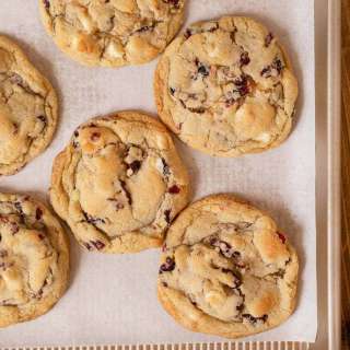 White Chocolate Cranberry Cookies