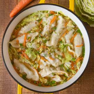 Asian Potsticker Soup