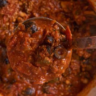 Sausage Combo Pizza Soup