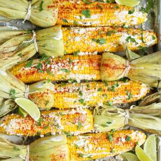 Roasted Mexican Street Corn