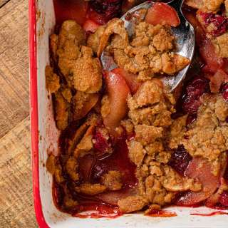 Apple Cranberry Crisp