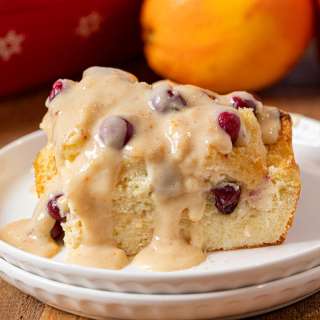 Cranberry Bread Pudding