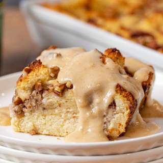 Bourbon Pecan Bread Pudding