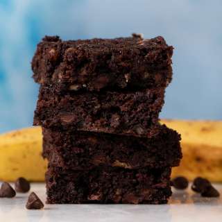 Chocolate Banana Brownies