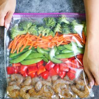 Shrimp Stir Fry Freezer Pack