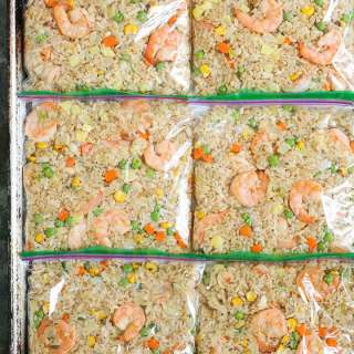 Freezer Shrimp Fried Rice