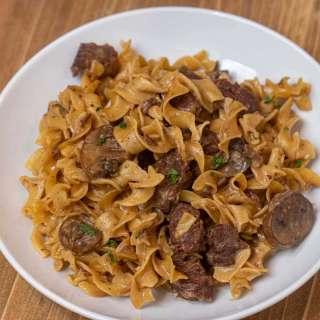 Instant Pot Beef Stroganoff