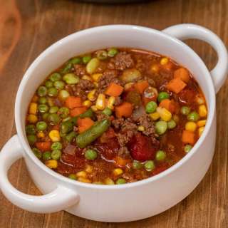 Instant Pot Hamburger Soup