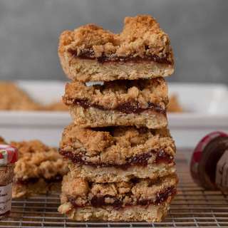 Oatmeal Jam Squares