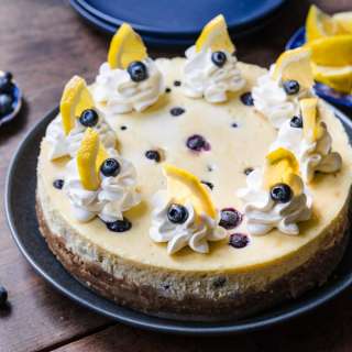 Blueberry Lemon Cheesecake