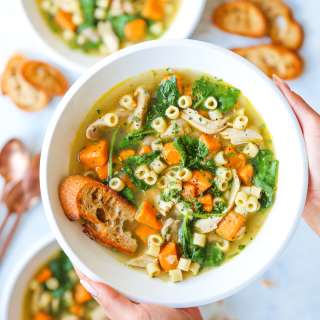 ​Sweet Potato Chicken Noodle Soup