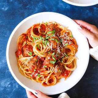 Slow Cooker Spaghetti and Meatballs