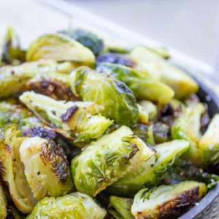 Oven Roasted Brussels Sprouts