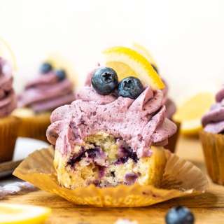 Lemon Blueberry Cupcakes