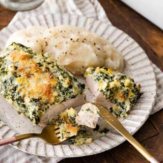 Baked Spinach Artichoke Chicken