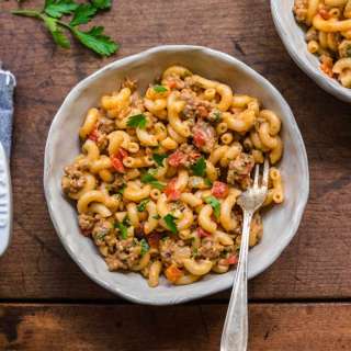 Cheeseburger Pasta