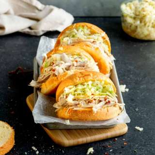 Carolina BBQ Vinegar Shredded Chicken