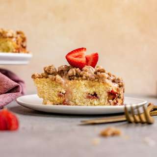 Strawberry Coffee Cake