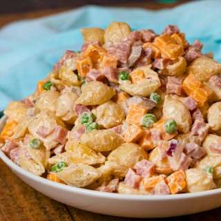 Ham and Cheese Pasta Salad