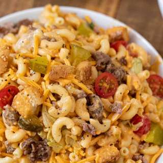 Big Mac Pasta Salad