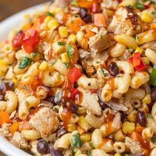 BBQ Chicken Pasta Salad