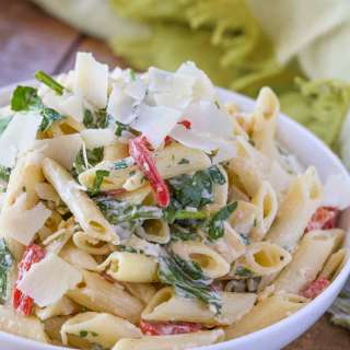 Cheesy Florentine Pasta