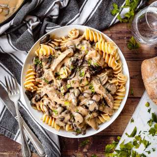Easy Beef Stroganoff
